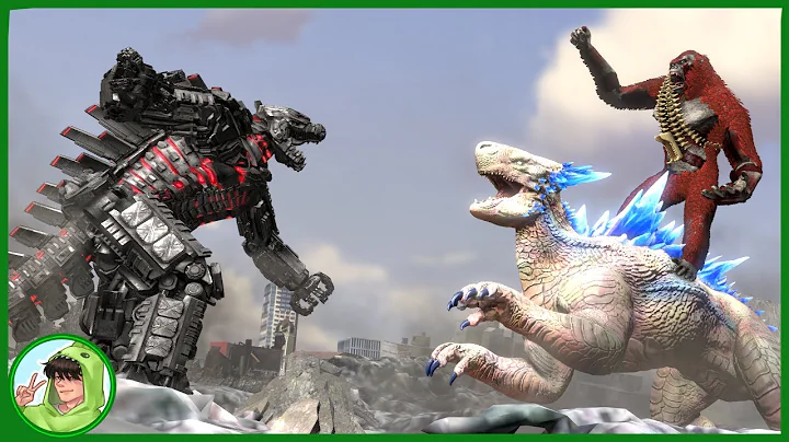 [SFM] Shimo & Skar King VS Mechagodziila