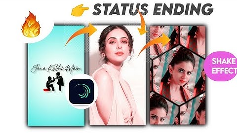 Chale Aana Lofi Remix Song Status Editing Alight Motion | Trending Lyrics Status Video Editing