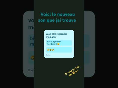 nouveau son dispo😂