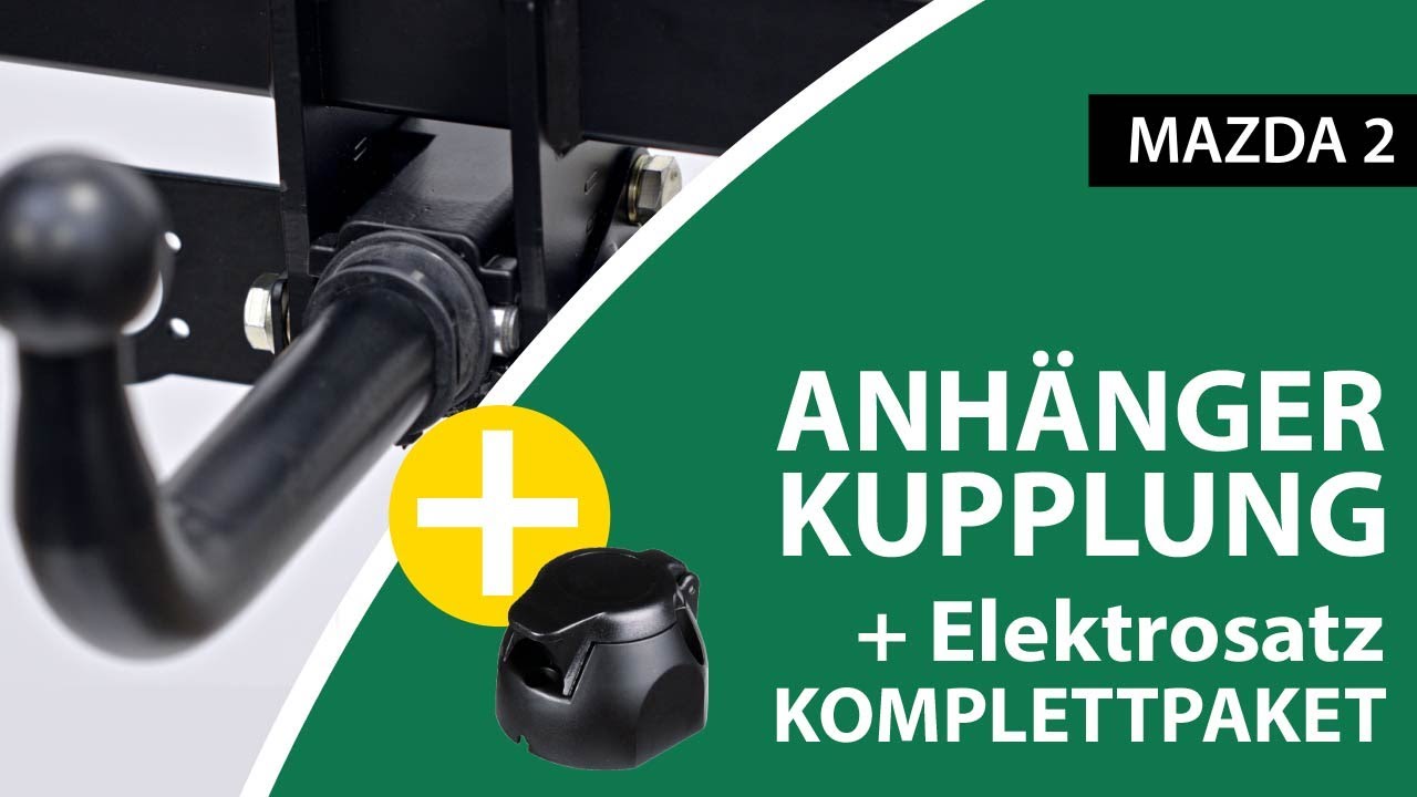 Anhangerkupplung Abnehmbar Mazda 2 Auto Hak Komplettsatz Montage Von Rameder Youtube
