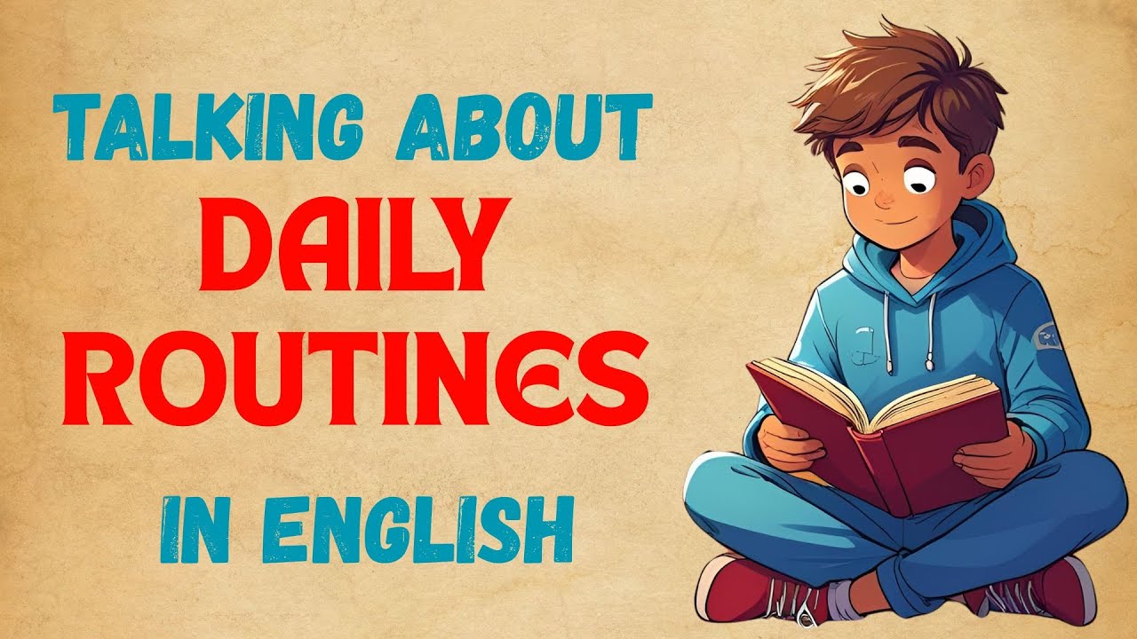Talking About Daily Routines In English || How To Learn A English ...