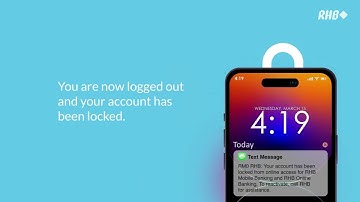 RHB Online Banking and RHB Mobile Banking- Lock Account feature