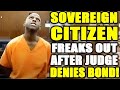 "Sovereign Citizen Slams Head on Table in Courtroom Outburst After Bond Denied"