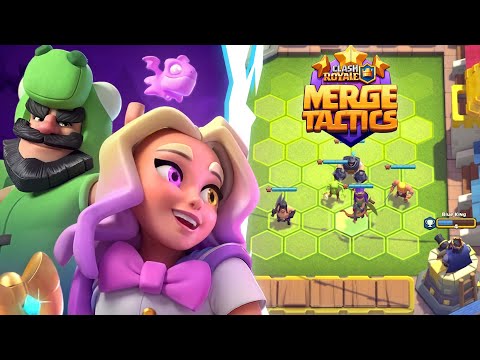 😍 MERGE TACTICS \ CLASH MINI уже в игре CLASH ROYALE! ЛУЧШИЕ ТАКТИКИ для НОВИЧКОВ