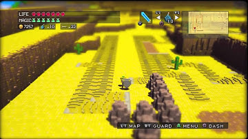 3D Dot Game Heroes (From Mode): Part 9 - To the Desert Temple