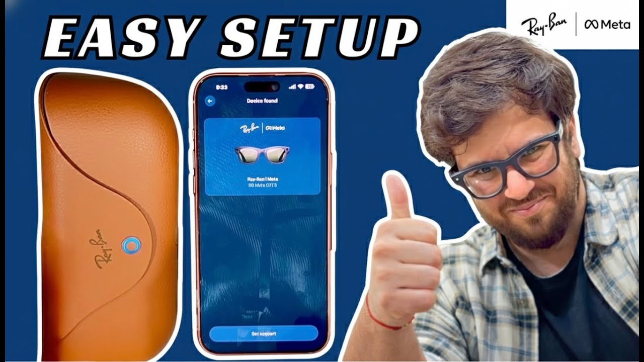 Ray-Ban Meta Smart Glasses – Easy Setup & First-Time Guide
