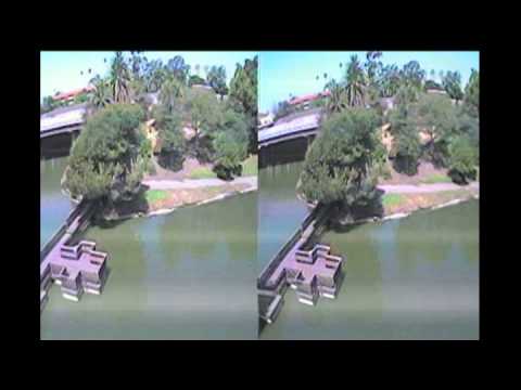 NerdCam3D on Mini Quad at Park Bridge and Fountain