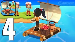 Stranded Island - Gameplay Walkthrough Part 4 Survival tutorial (Android,iOS)
