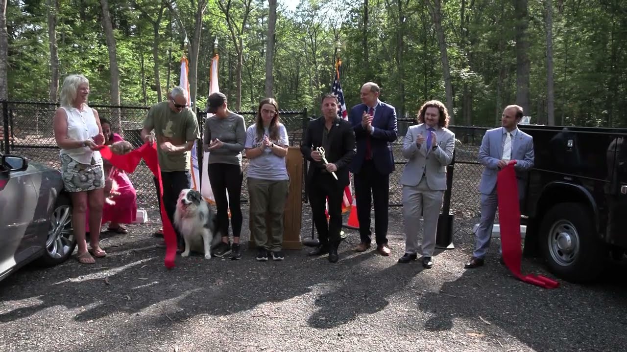 Dog Park Ribbon Cutting
