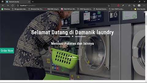 Demo PA1 Kelompok 2 Website Sistem Informasi Pelayanan Jasa Laundry