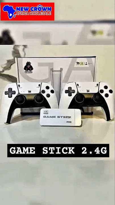 Game Stick 2.4G PS5 Style Wireless Controllers with 20,000  Retro Games #retrogaming #gameplay#games