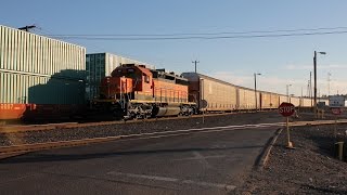 EMD Power: A Veteran SD40-2 Switches Richmond, CA