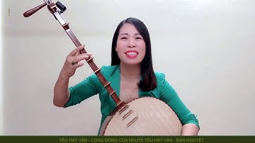 Dạy đàn nguyệt: ĐIỆU XẨM TÀU ĐIỆN - NS Tuyết Tuyết