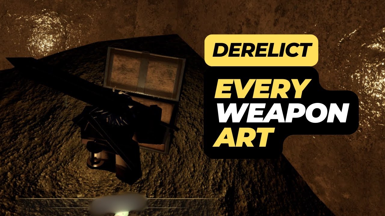 How to Get Every Weapon Art in Roblox Derelict - YouTube