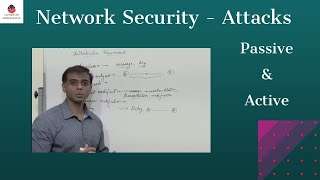 Network Security - Attacks (Types of attacks - Active and Passive) | Cryptography