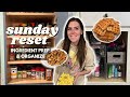 Sunday RESET | Staying on Track | Ingredient/Meal Prep Organize | waffles, blackened chicken/burgers