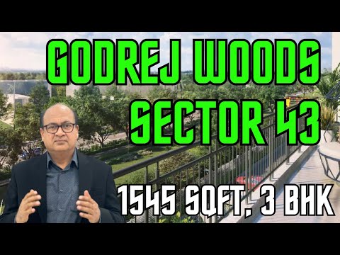 Godrej Woods Sector 43 Noida | 1545 SQFT 3BHK | Complete Apartment Tour Within Minutes!