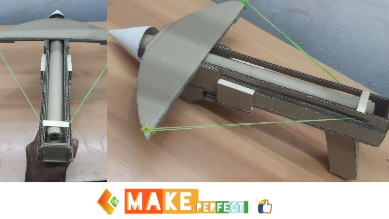 Simple Cardboard Rocket Launcher Make Perfect YouTube