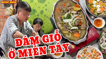 Một Ngày Đám Giỗ Miền Tây – Mâm Cơm Quê Đầy Ắp, Ấm Tình Nhà | Ngọc Đẫm