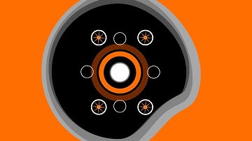 Circle Motion Graphics in PowerPoint animation with rotation effect created PowerPoint w/n morph