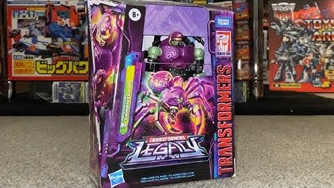 How to transform legacy deluxe class tarantulas. Transformers beast wars universe deluxe figure