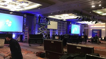 Corporate AV - Conference Set up Time Lapse