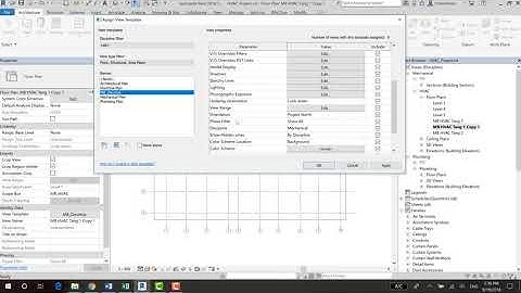 KHÓA HỌC REVIT MEP CƠ BẢN → Bài 2 10 Project browser view –