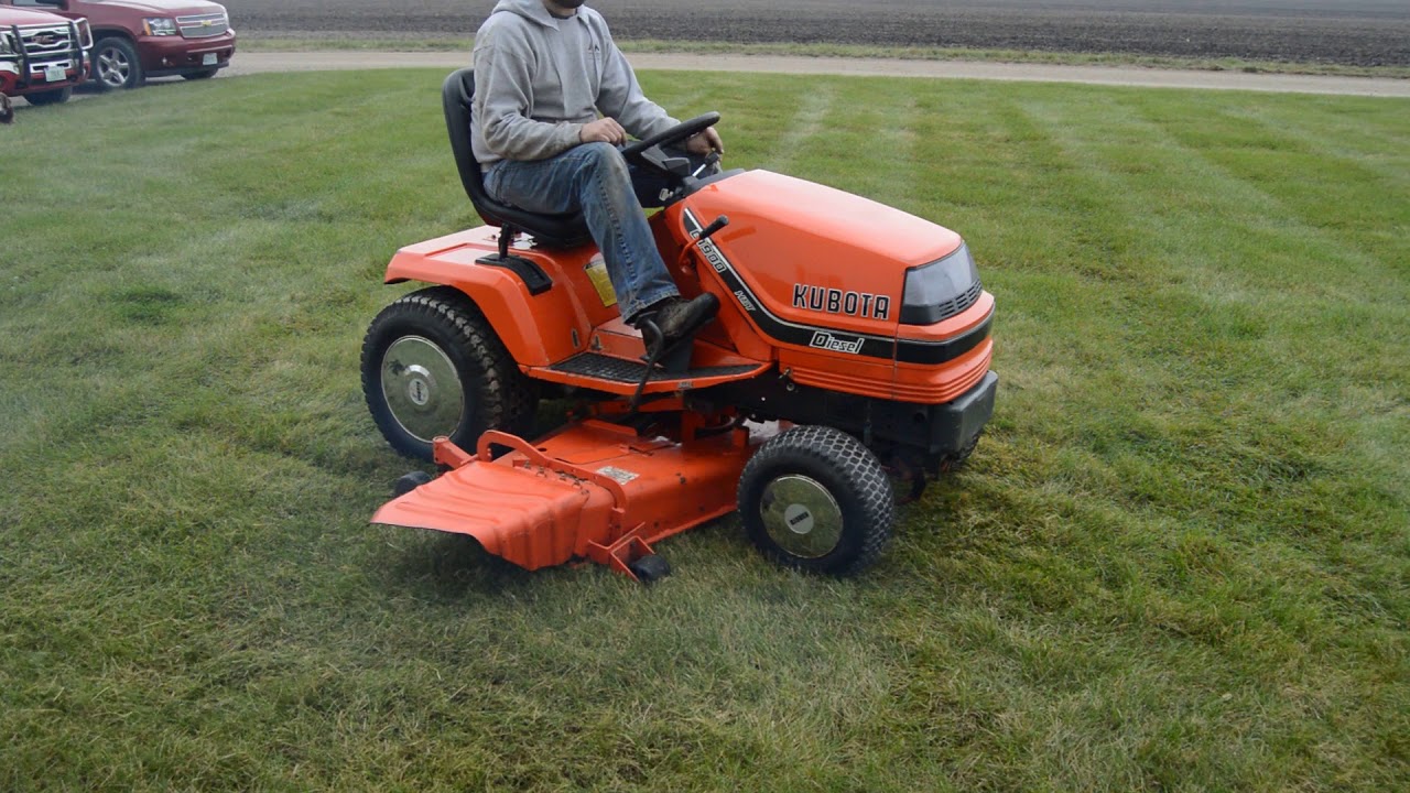 G1900 Kubota G1900 Diesel - YouTube
