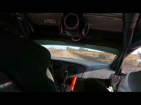 A bordo: Mario Baldo y Alex Ruíz en el Hyundai i20 R5 (Rally Ramallo)