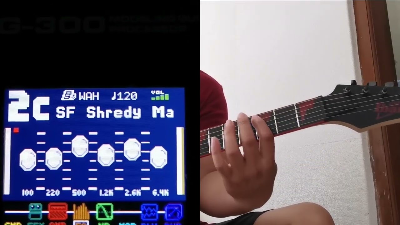 NUX MG300 PRESET LEAD POP/ROCK