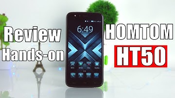 HOMTOM HT50 Review and Hands-on (Official Video)