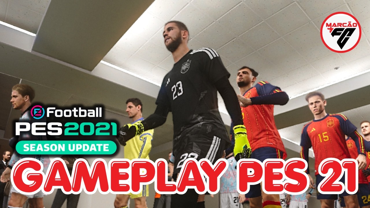GAMEPLAY ESPANHA SEGUI FIRME NA LIGA EFOOTBALL PES 21