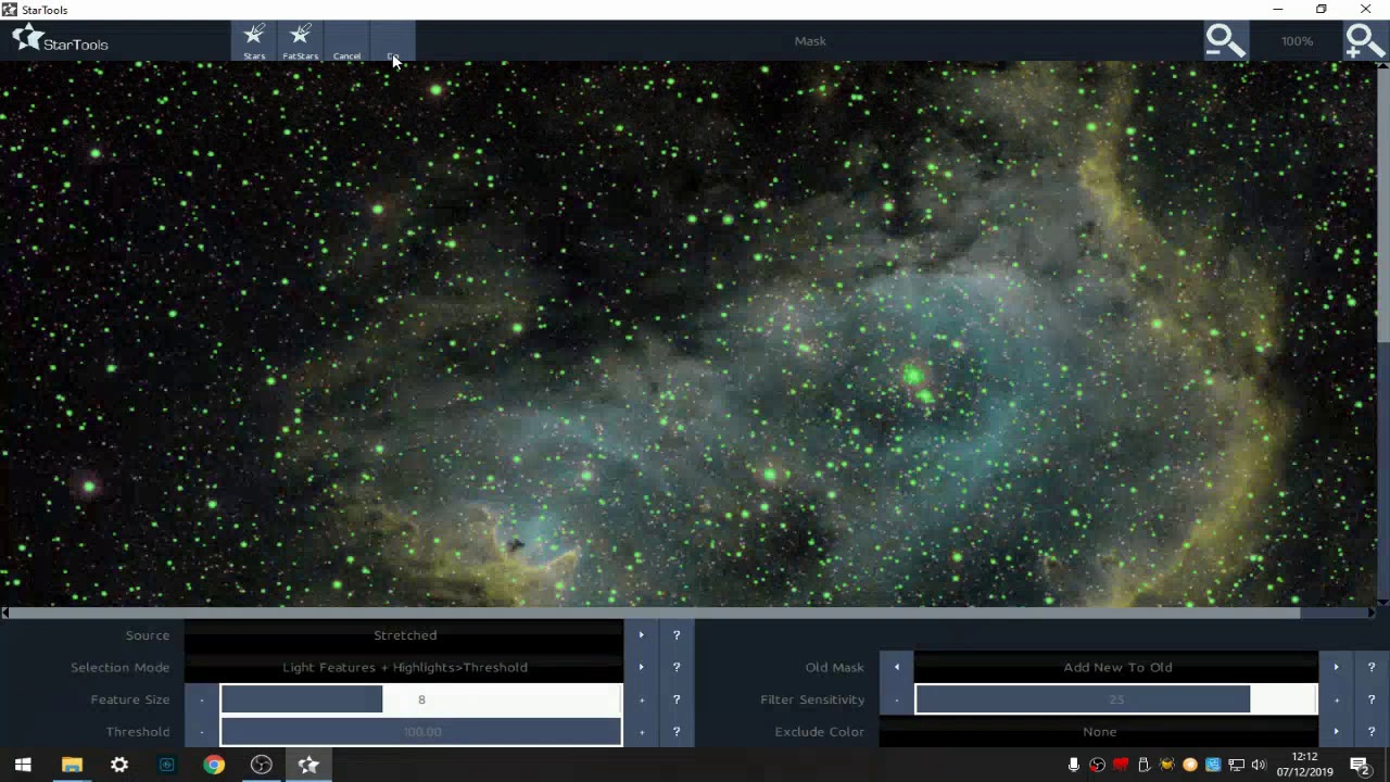 Processing narrow band SHO with Star Tools.