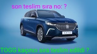 TOGG kaçıncı aracı teslim etti ?kaç adet teslim edildi ?