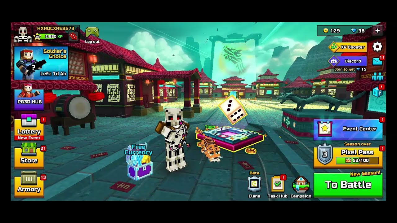 A comeback and a win at the Cyber city on team fight || pixel gun 3D