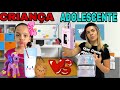 Criana vs adolescente larissa e silene alves