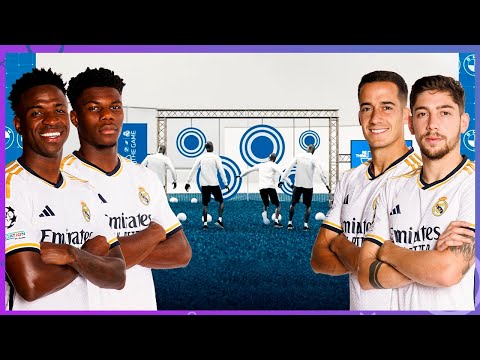 Real Madrid players take on the latest BMW CHALLENGES!