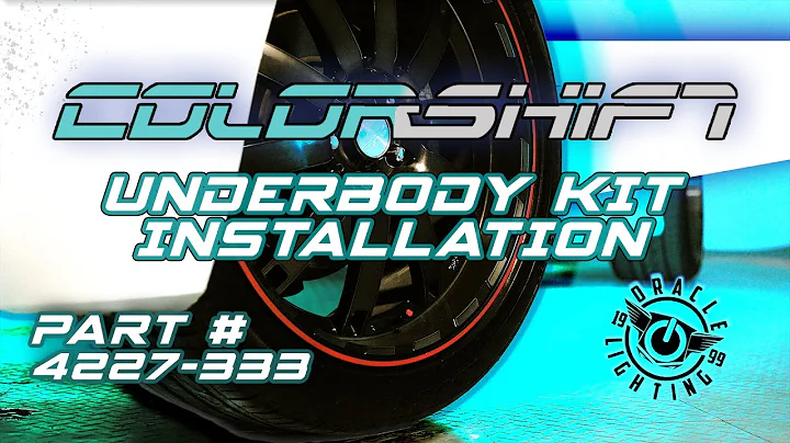 ORACLE Lighting ColorSHIFT LED Underbody Kit Installation Guide