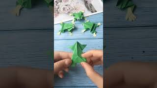 #craft paper Frog