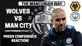 Thumbnail for WOLVES vs MANCHESTER CITY PRE MATCH PRESS CONFERENCE REACTION - #mcfc #mancity #wolves #wwfc #pl
