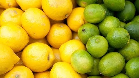 Do You Know The Difference Between Lemon And Lime