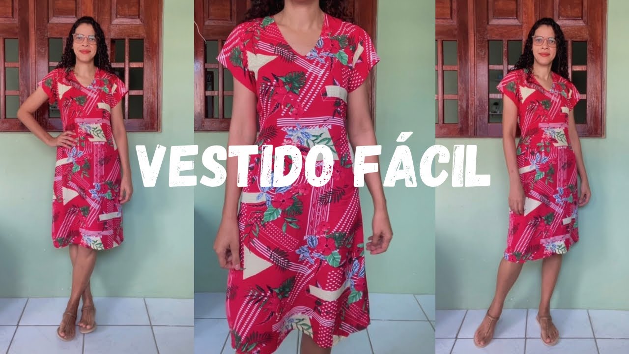 VESTIDO FÁCIL PARA O VERÃO