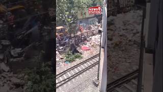 Western Railway Clears Illegal Encroachments Between Goregaon And Malad For Infrastructure Expansion