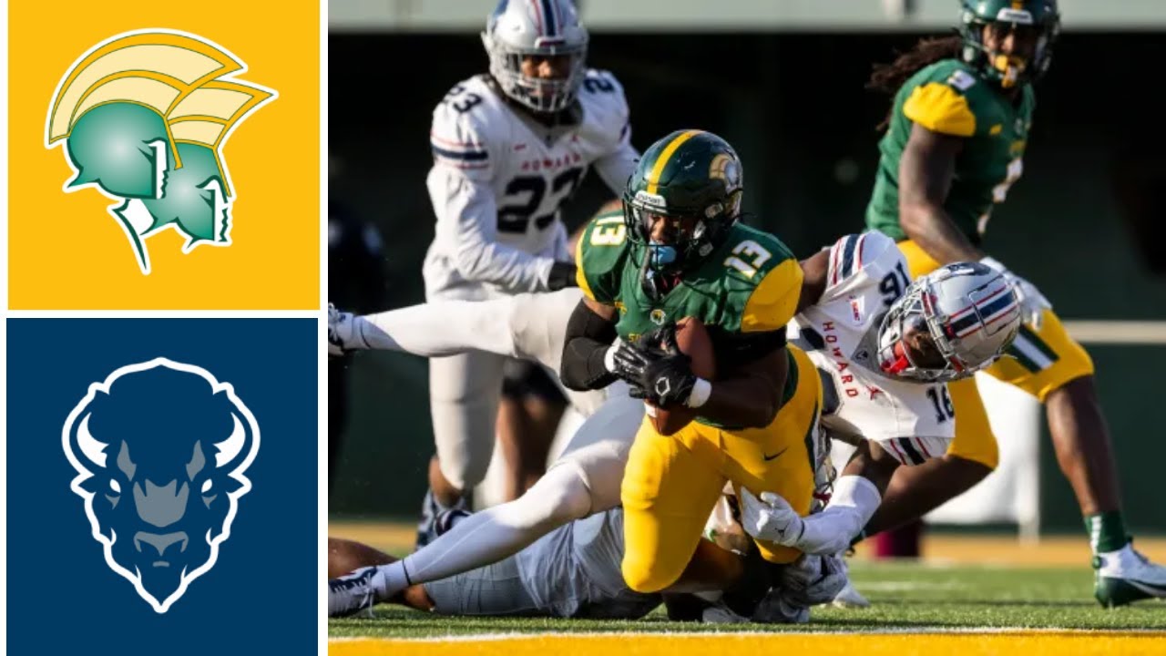 Norfolk State vs Howard Highlights | 2025 FCS Football Week 13