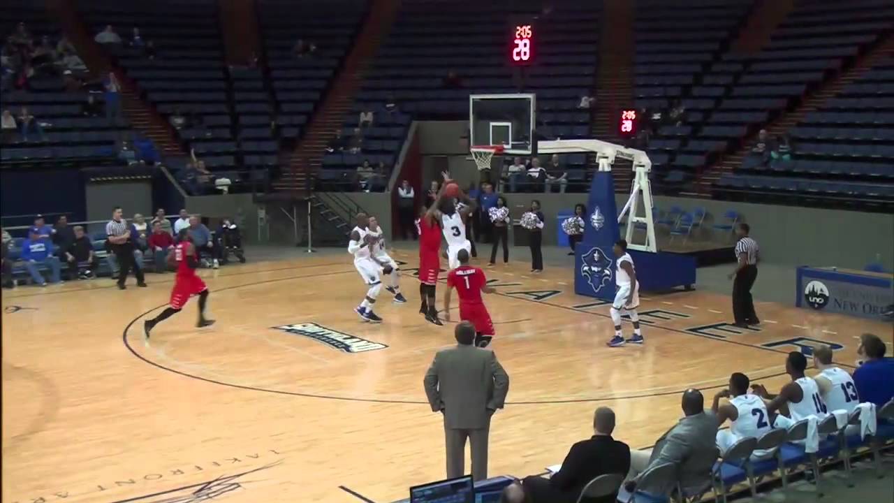 Men's Basketball Highlight - Nate Frye Dunk vs. Lamar (Jan. 5, 2015)