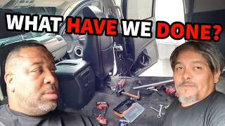 Did We Make A Mistake By Ripping Out Suburban Interior For Music & Wiring!?