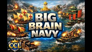 CCL Week 4 Game 3 – Canals 2v3v3 | BIG BRAIN NAVY - VOLCAN Lobby