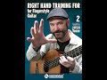 Right hand training for fingerstyle guitar 2 by josh yenne