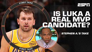 Stephen A. Makes The Case For Luka Doncic To Be In Nba Mvp Consideration First Take