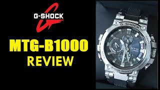 Grand muggen Hick Casio G Shock MTG B1000 Solar, Atomic, Bluetooth, Metal, and AWESOME: Watch  Review - YouTube